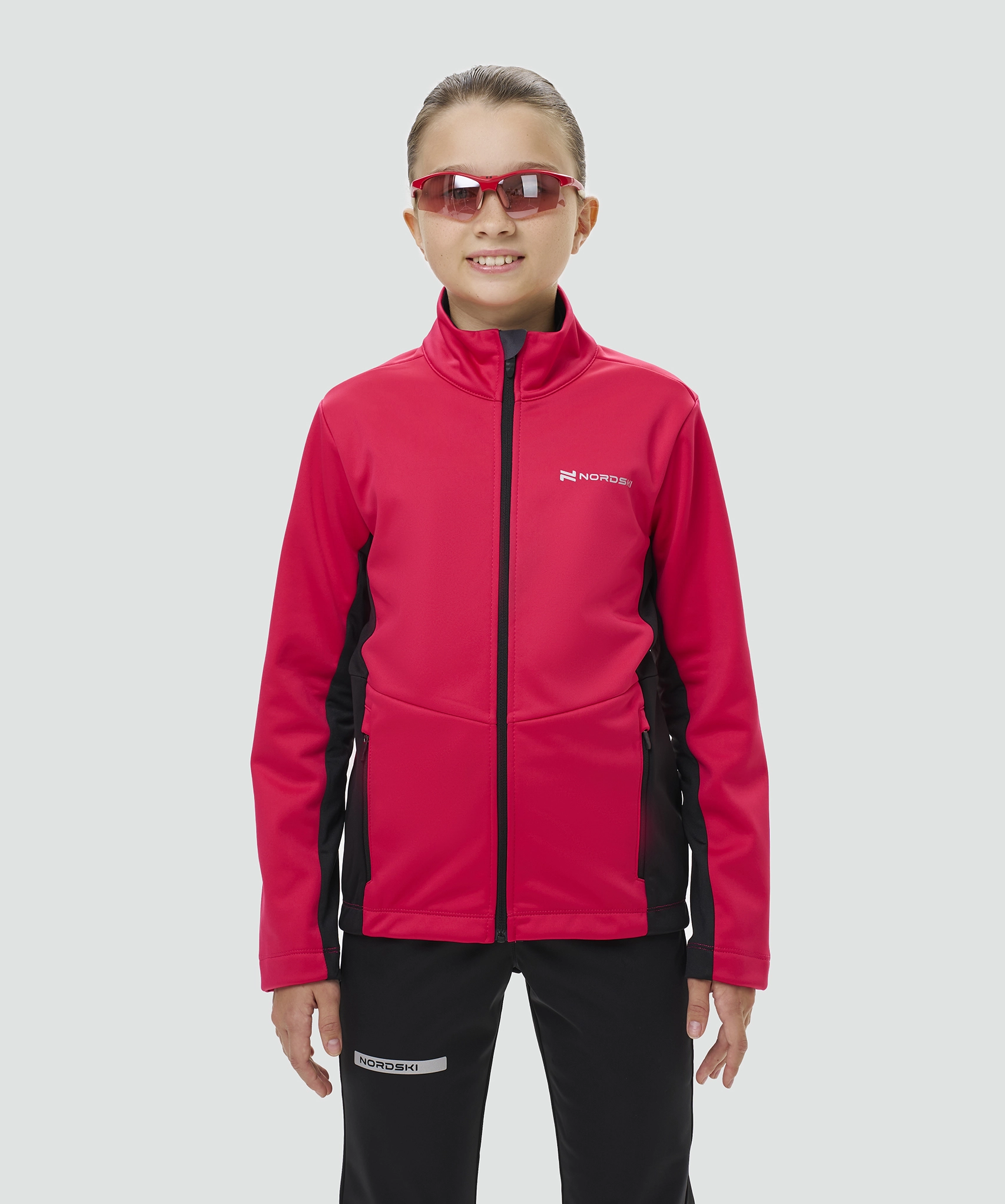 Тренировочная куртка Nordski Jr. Advance True Blue/Lime