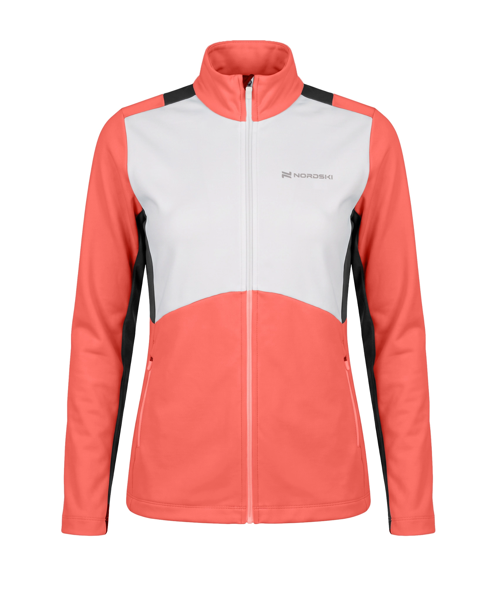 Тренировочная куртка Nordski Advance White/Mint/Titan W