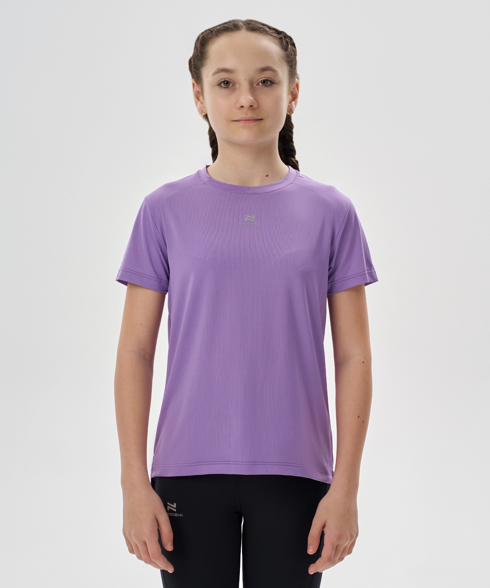 Футболка Nordski Jr. Run 2.0 Purple