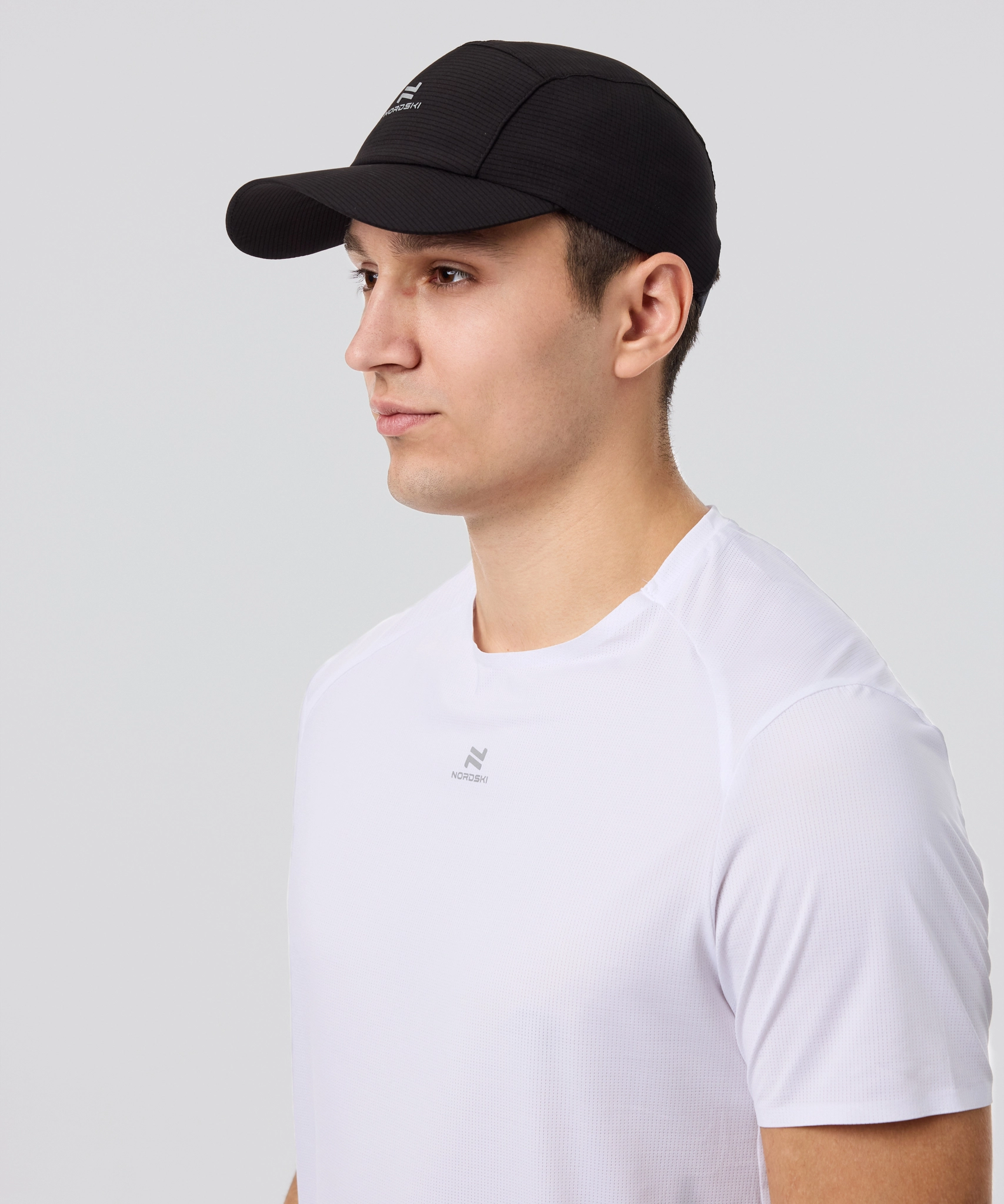 Кепка Nordski Run White/Black