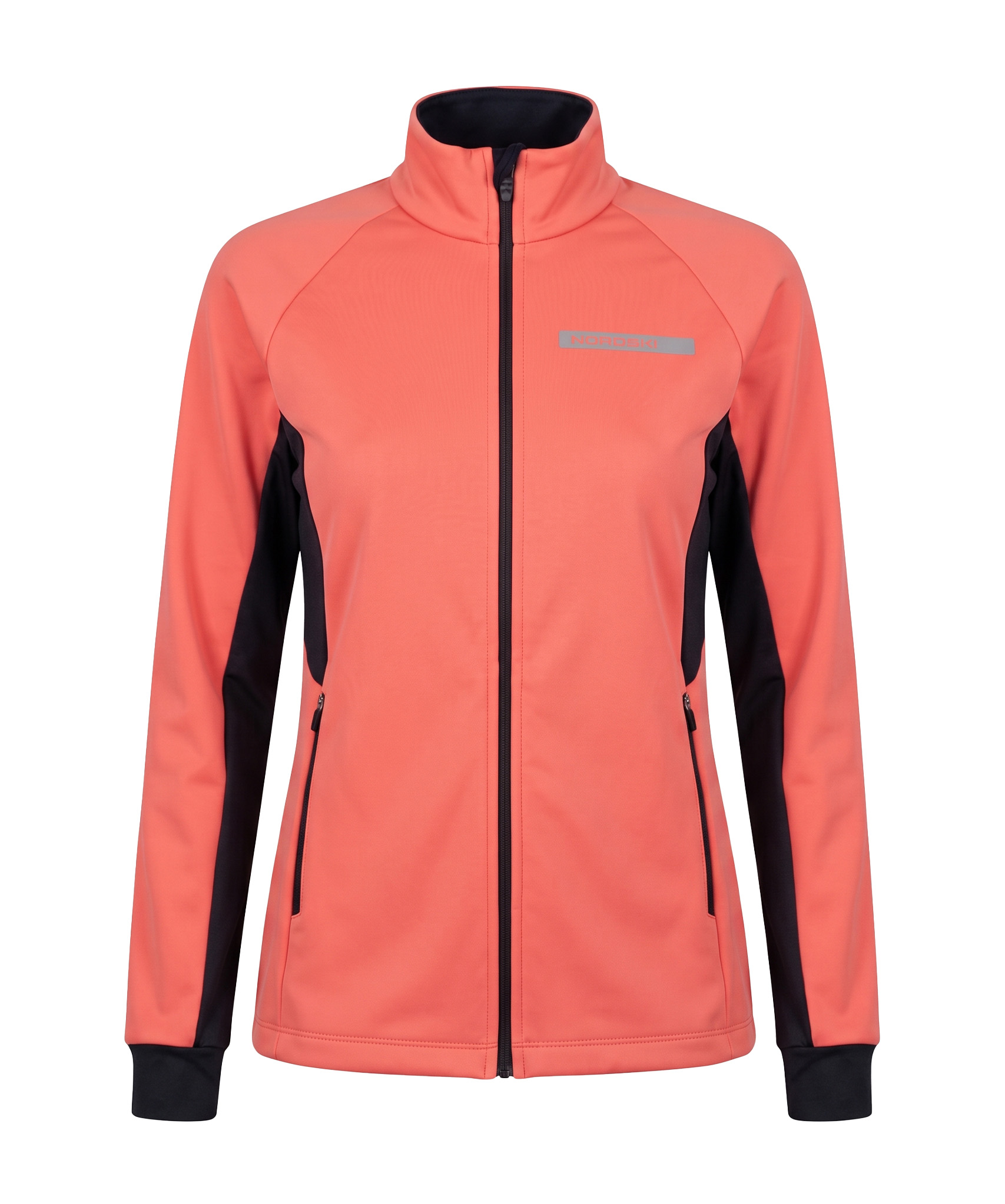 Тренировочная куртка Nordski Core Coral/Black W