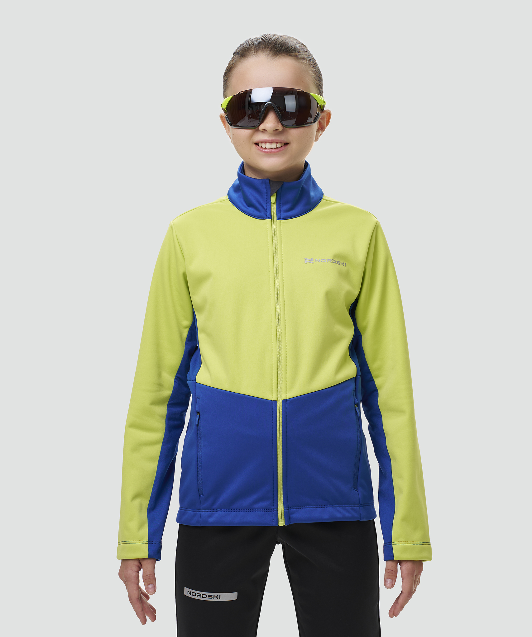 Тренировочная куртка Nordski Jr. Advance Pink/Black