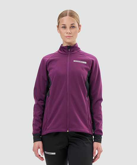 Тренировочная куртка Nordski Core Black/Soft Pink W