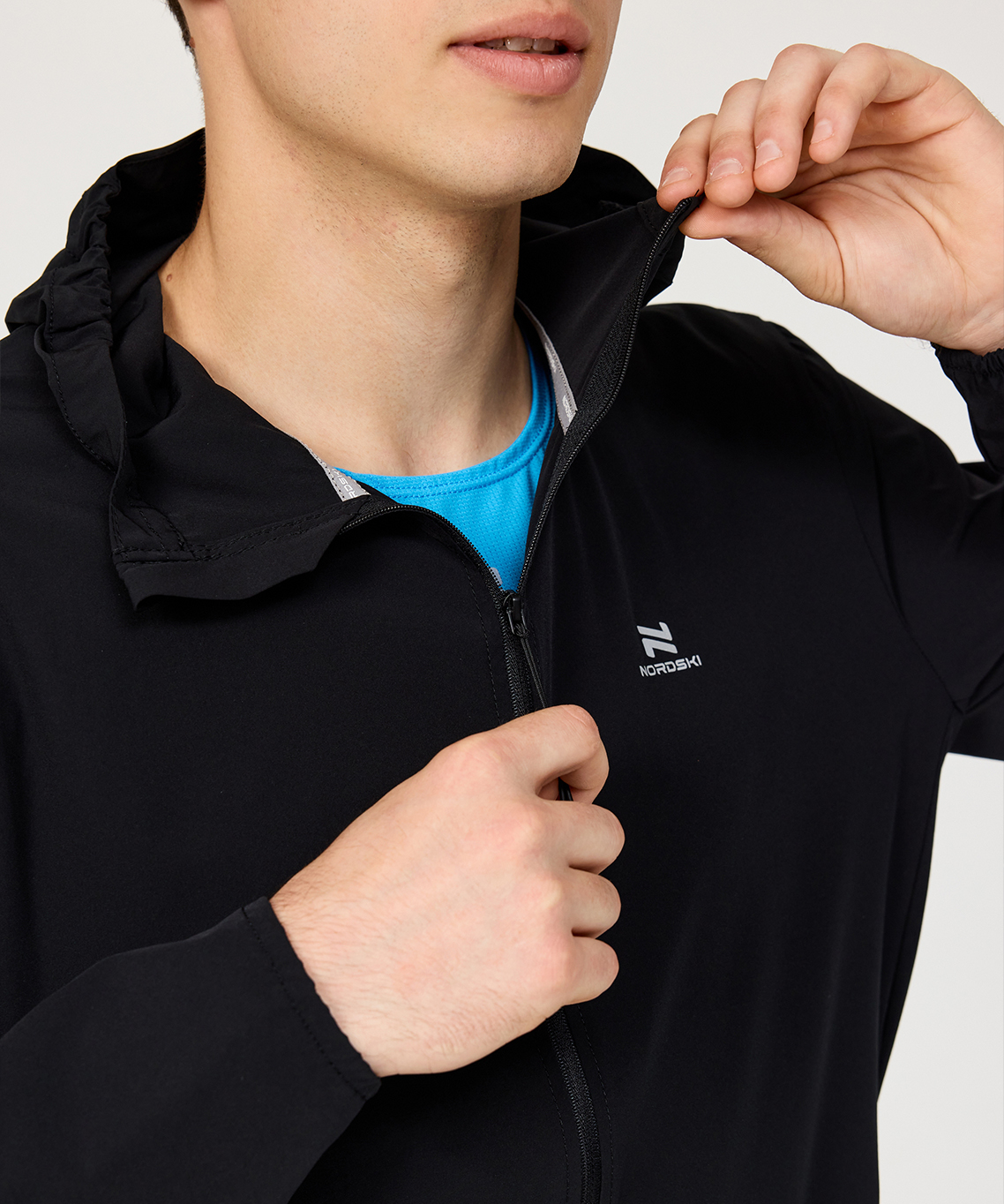 Ветровка беговая Nordski Stayer Black
