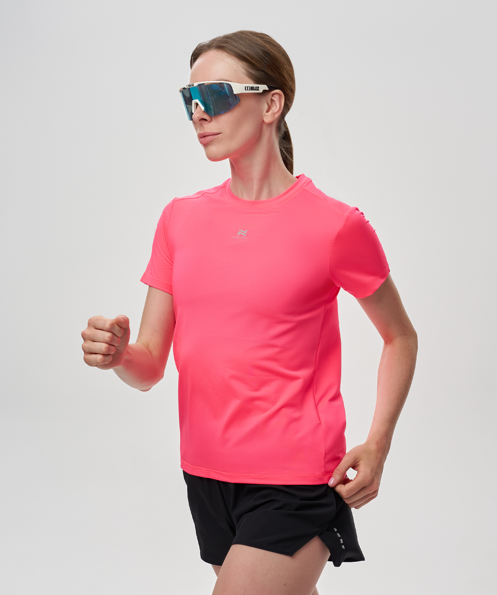 Футболка Nordski Run 2.0 Neon Pink W