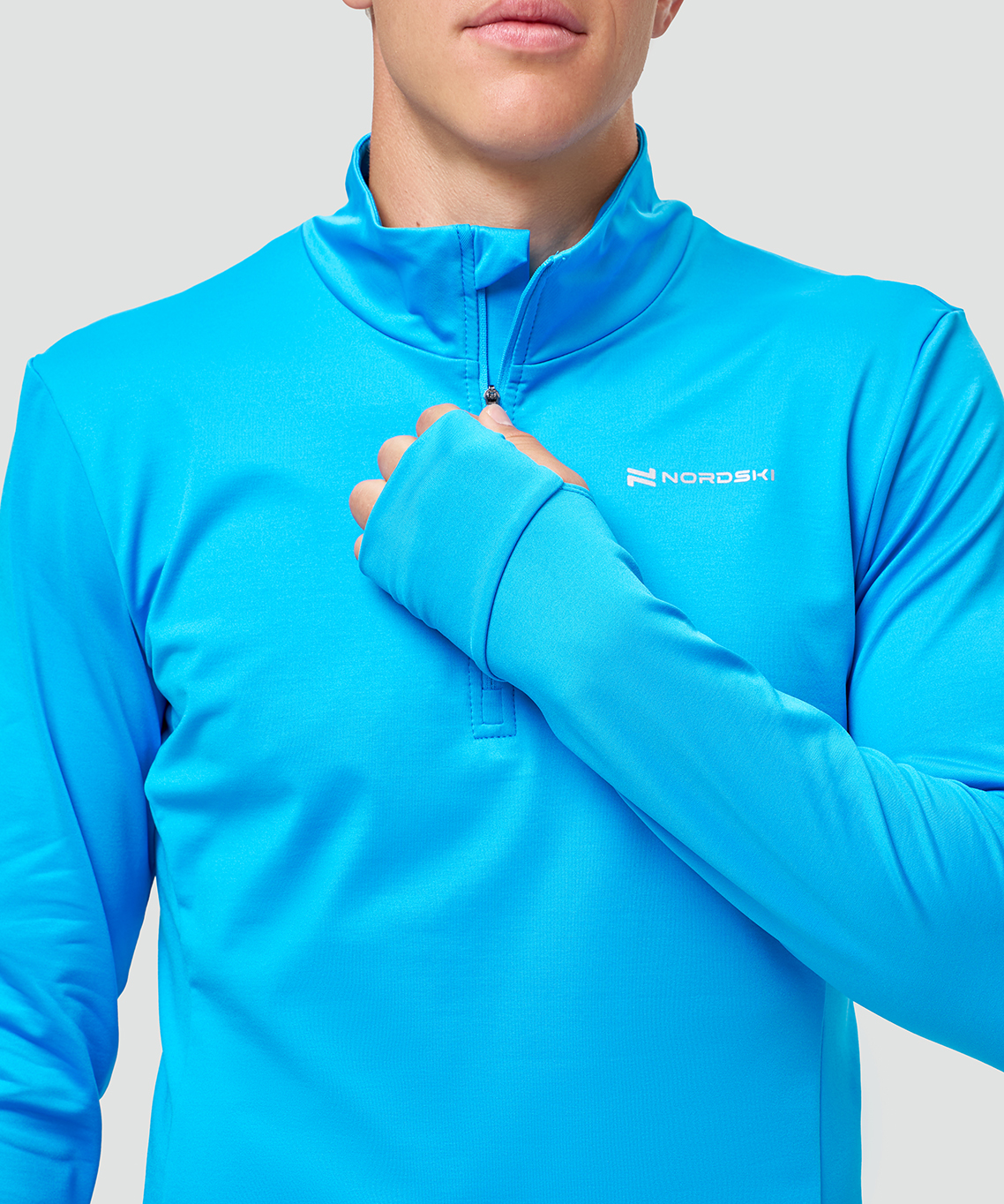 Лонгслив Nordski Warm Light Blue