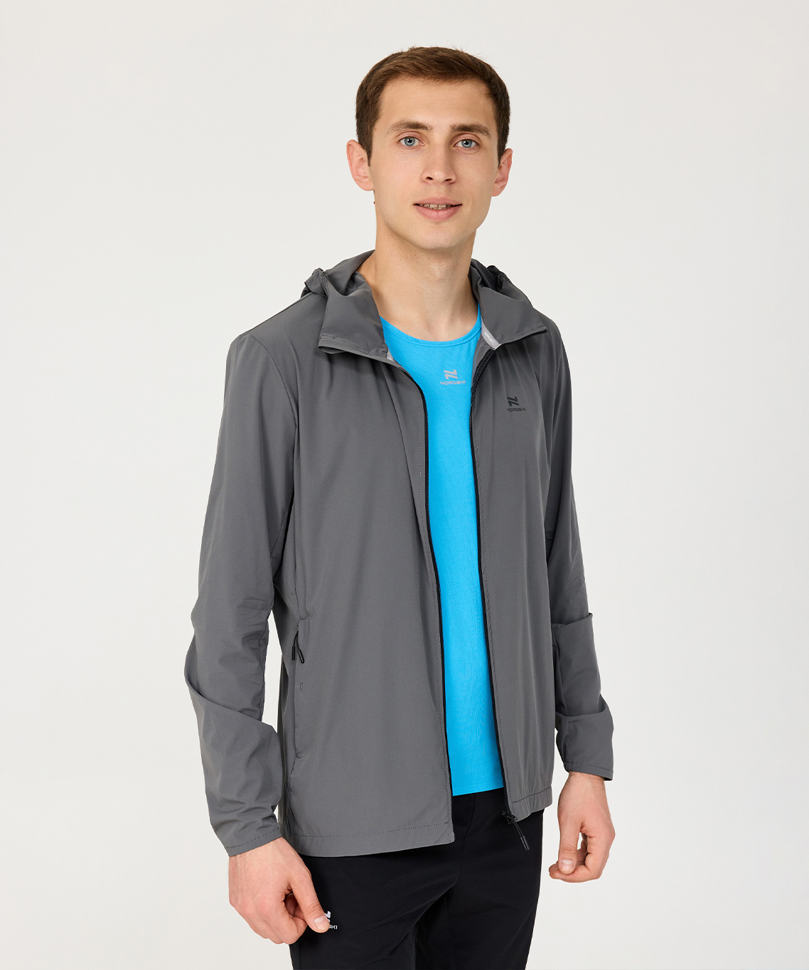 Ветровка беговая Nordski Stayer Graphite