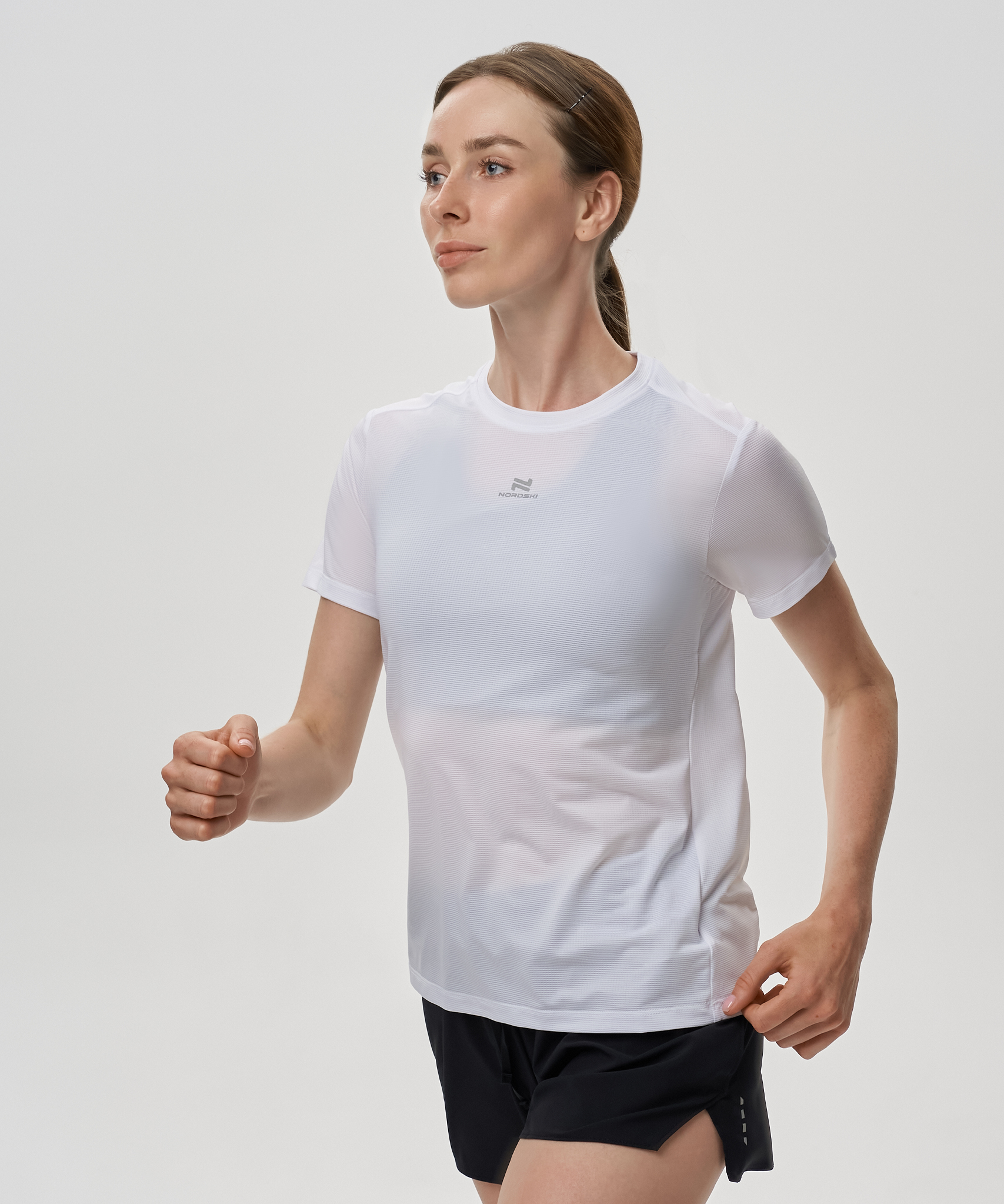 Футболка Nordski Run 2.0 White W
