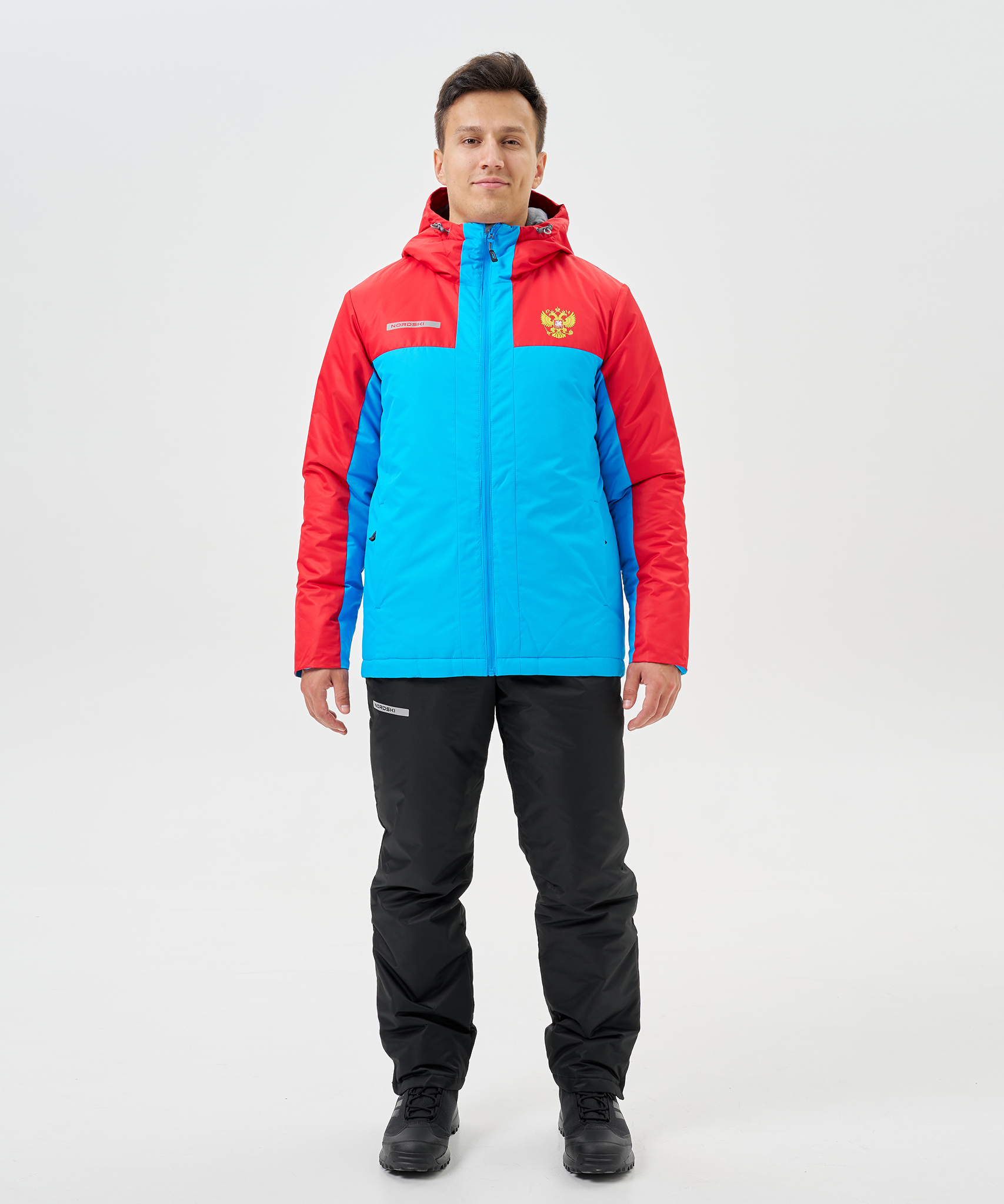 Утепленная куртка Nordski Winter Red/Blue