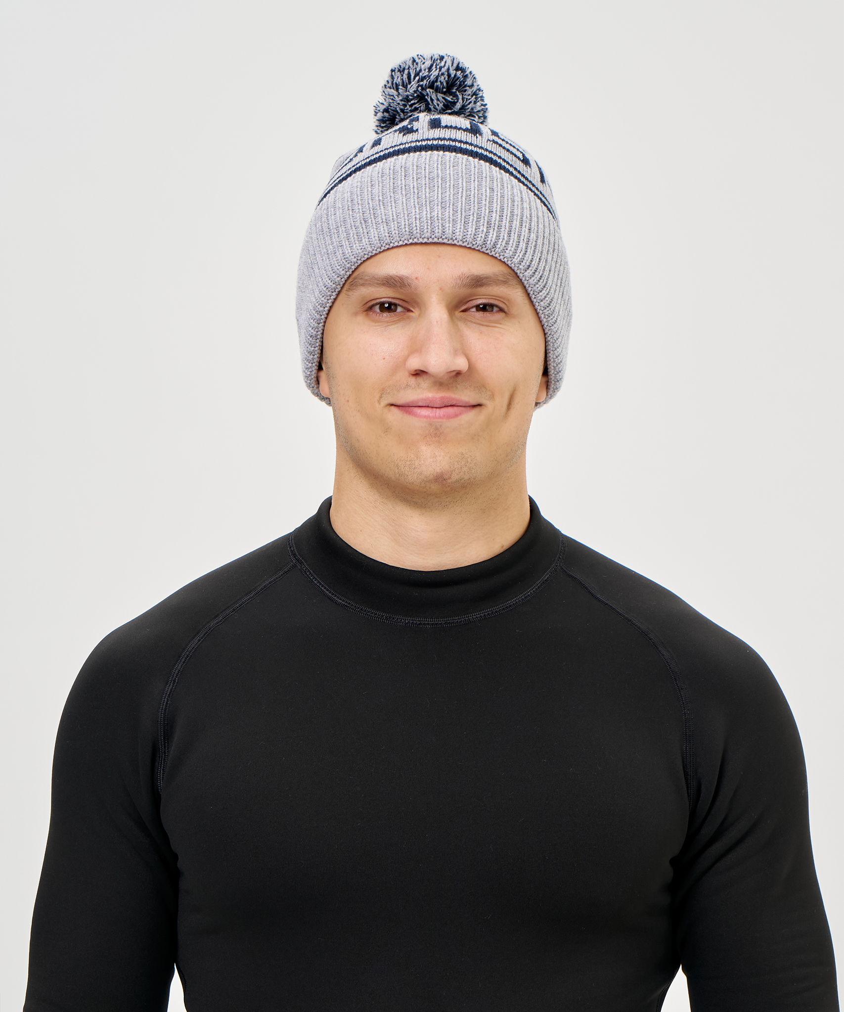 Шапка Nordski Blizzard Dark Blue/Grey